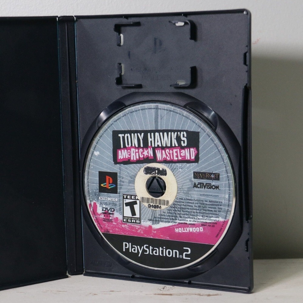 Tony Hawk's American Wasteland Sony PlayStation 2 PS2 CIB Tested​​